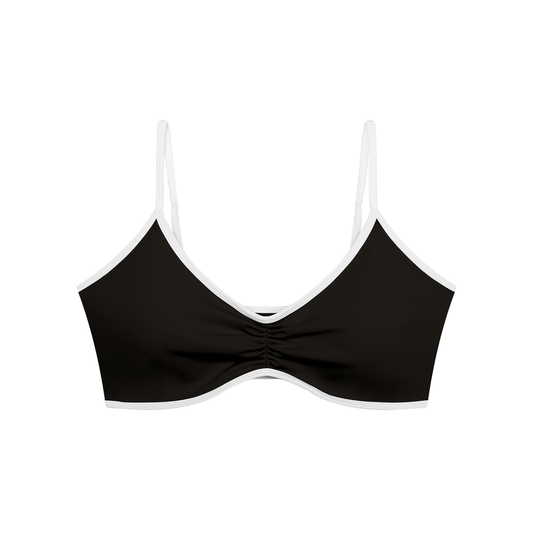 Pure Form Band V-Neck Sports Bra