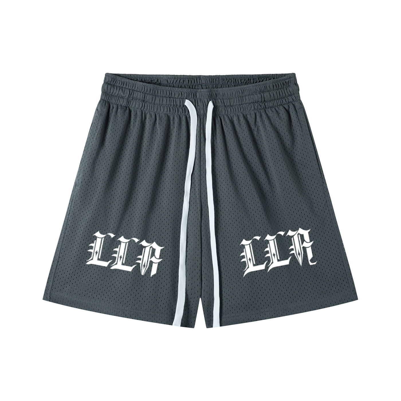 Mesh Drawstring Shorts