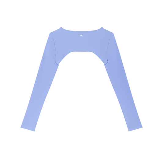 Pure Form Cutout Long Sleeve Shrug