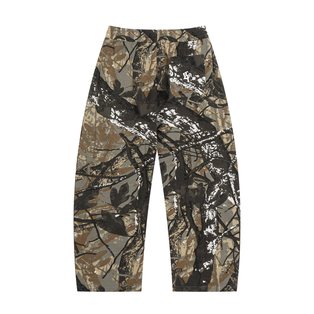 Tree Camo Barrel Leg Joggers
