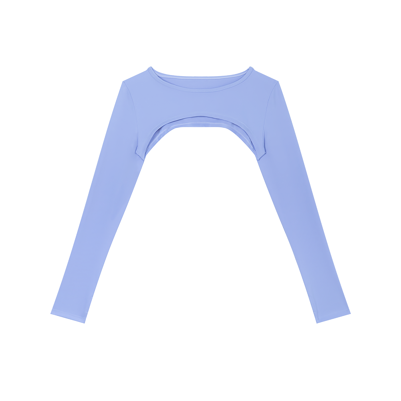 Pure Form Cutout Long Sleeve Shrug
