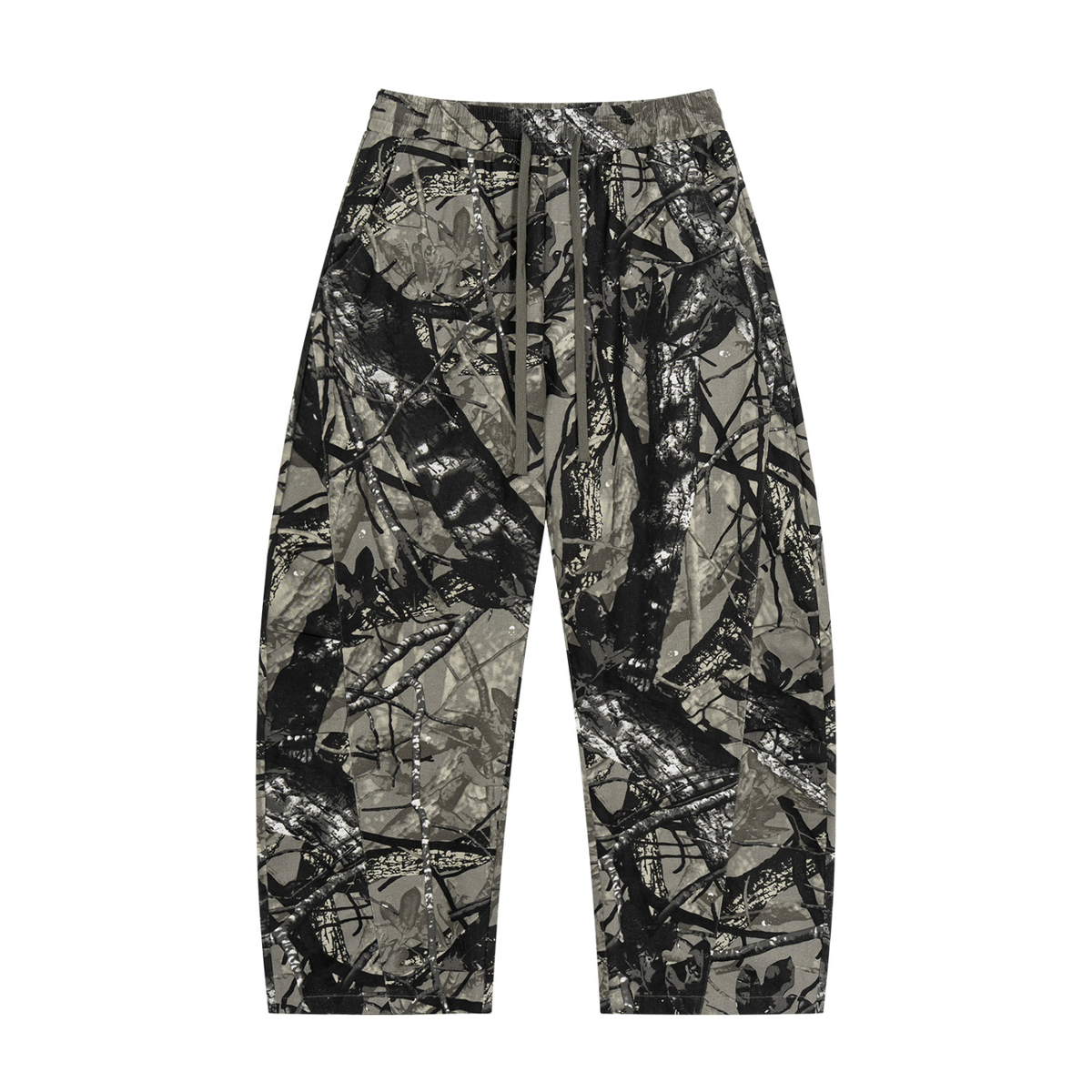 Tree Camo Barrel Leg Joggers