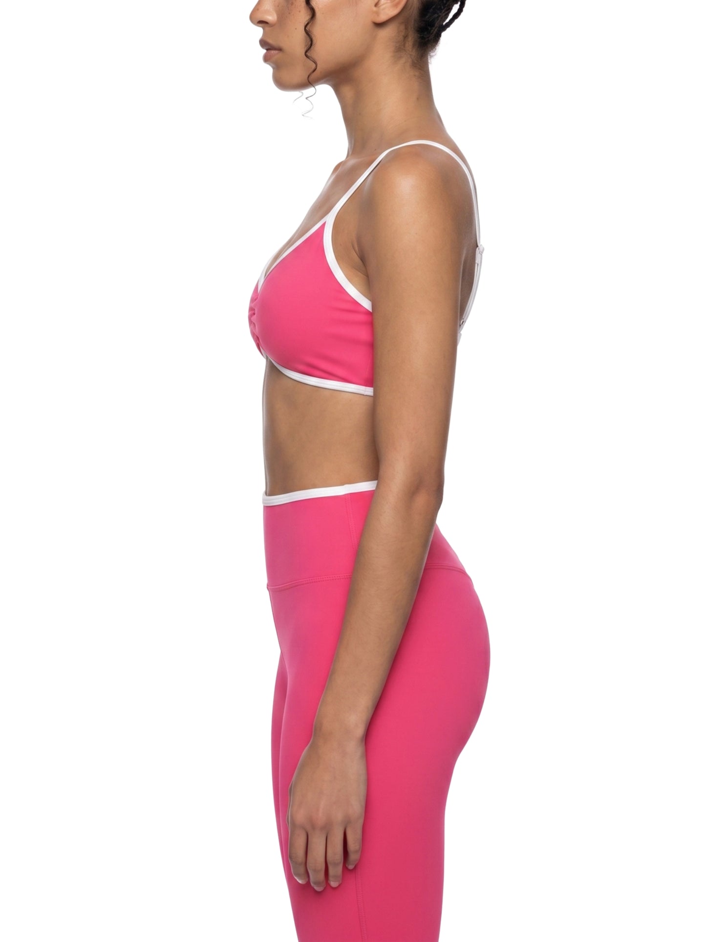 Pure Form Band V-Neck Sports Bra