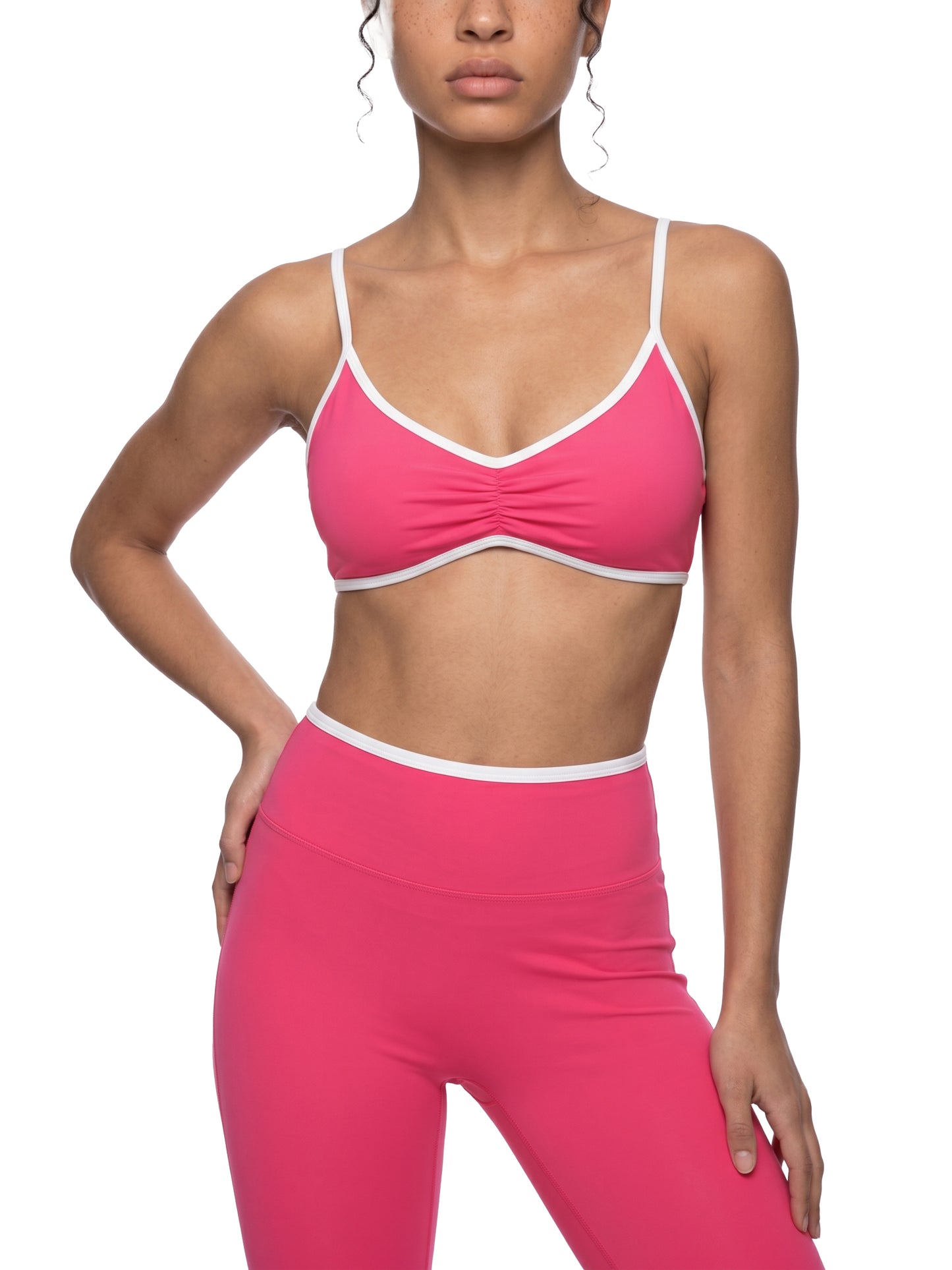 Pure Form Band V-Neck Sports Bra
